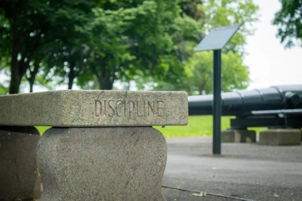 Discipline om af te vallen